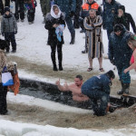 19 января 2019 года по старинной традиции в праздник Крещения все желающие могли окунуться в проруби.