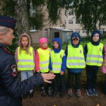 Томская Госавтоинспекция и родительский патруль проводят практические занятия для юных пешеходов.